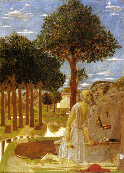 St Jerome in Penitence Piero della Francesca